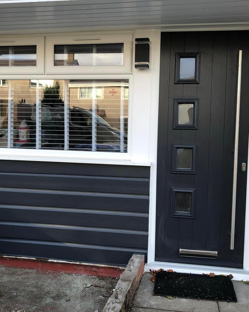 Durable composite door fitted to high standard